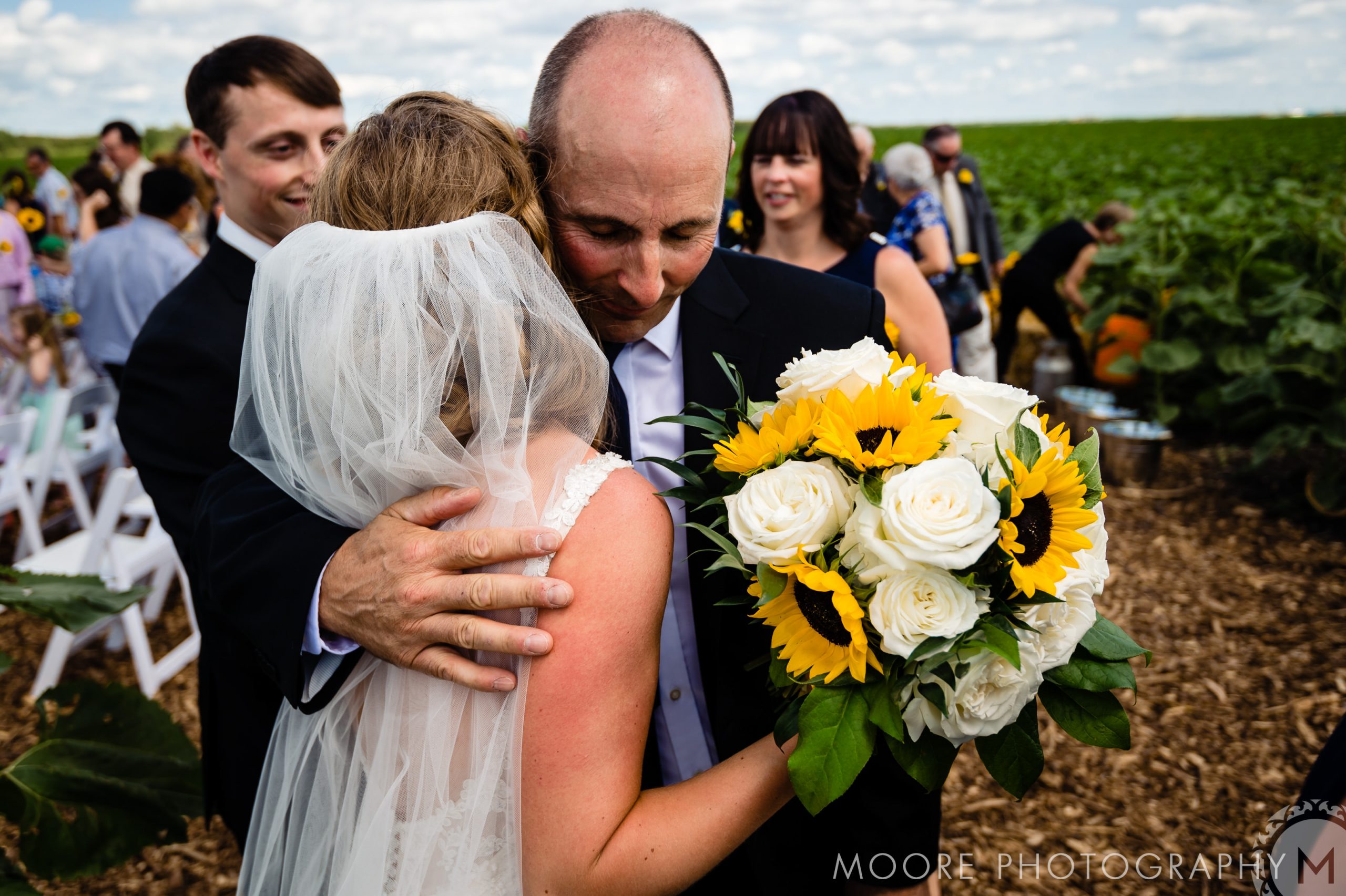 Floral design - Wedding Dress