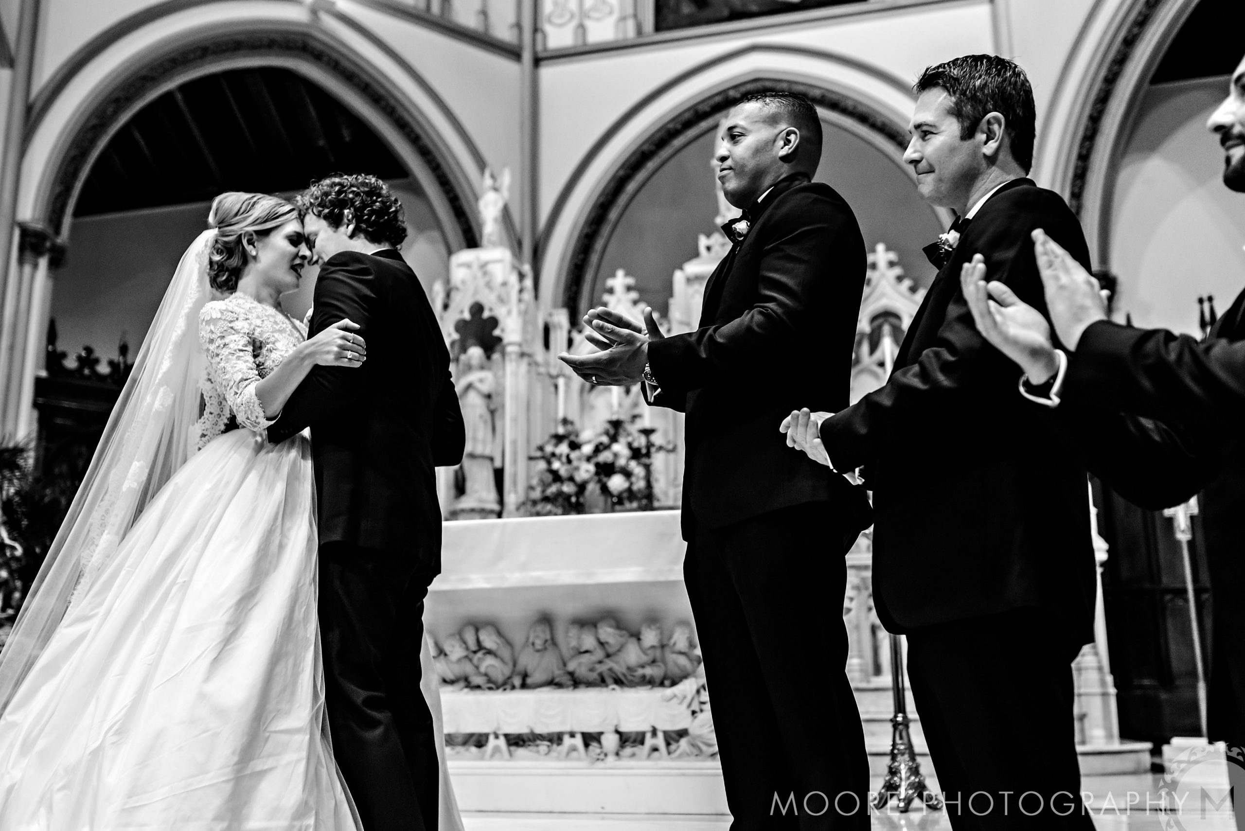 Wedding Dress - Black and white