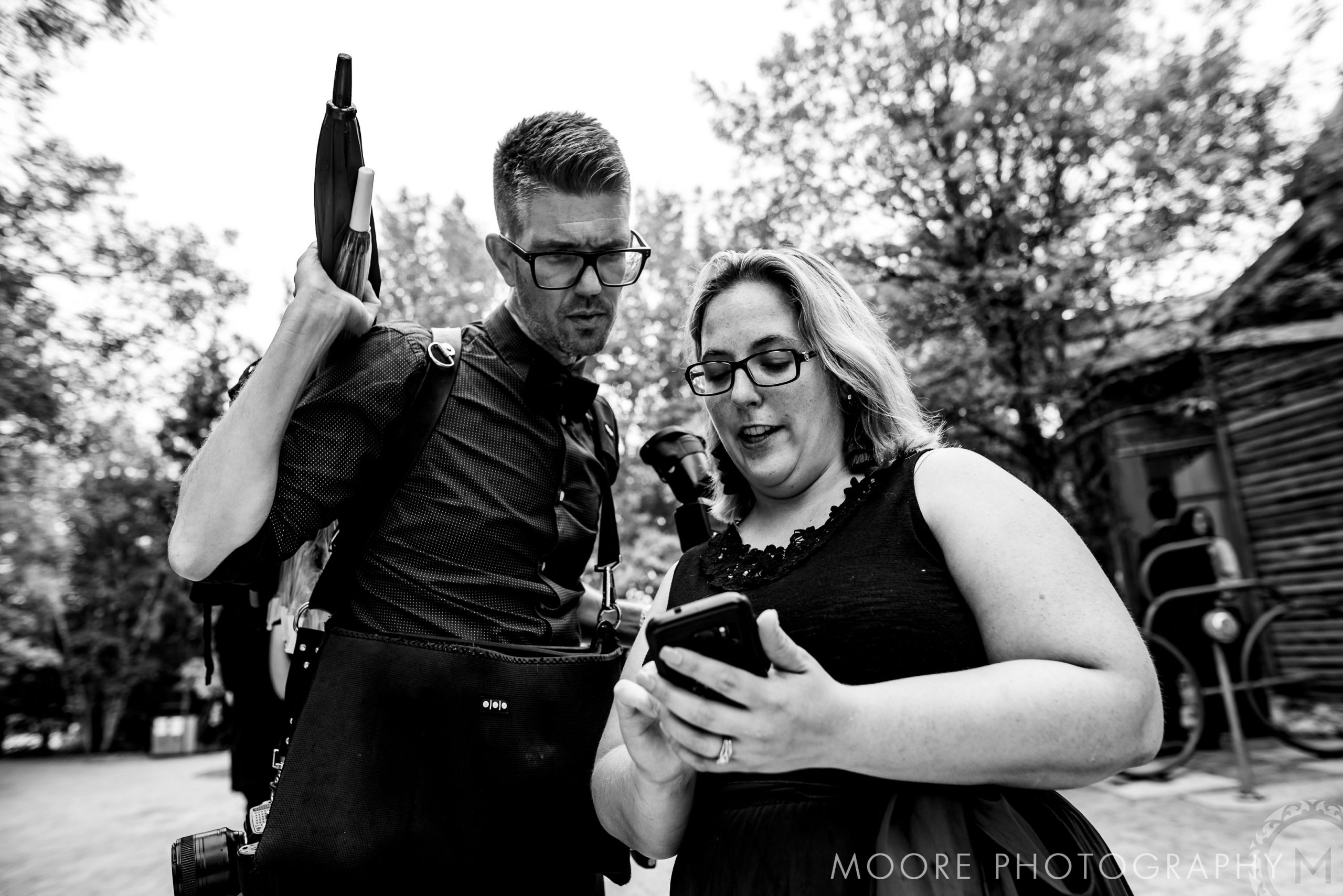 Black and white - Happiness