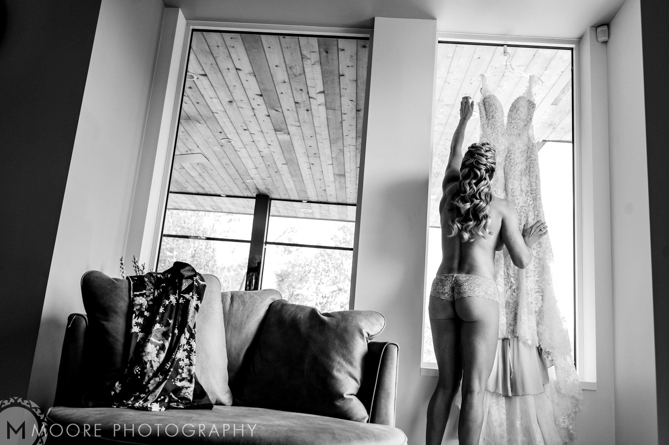 Curtain - Black and white