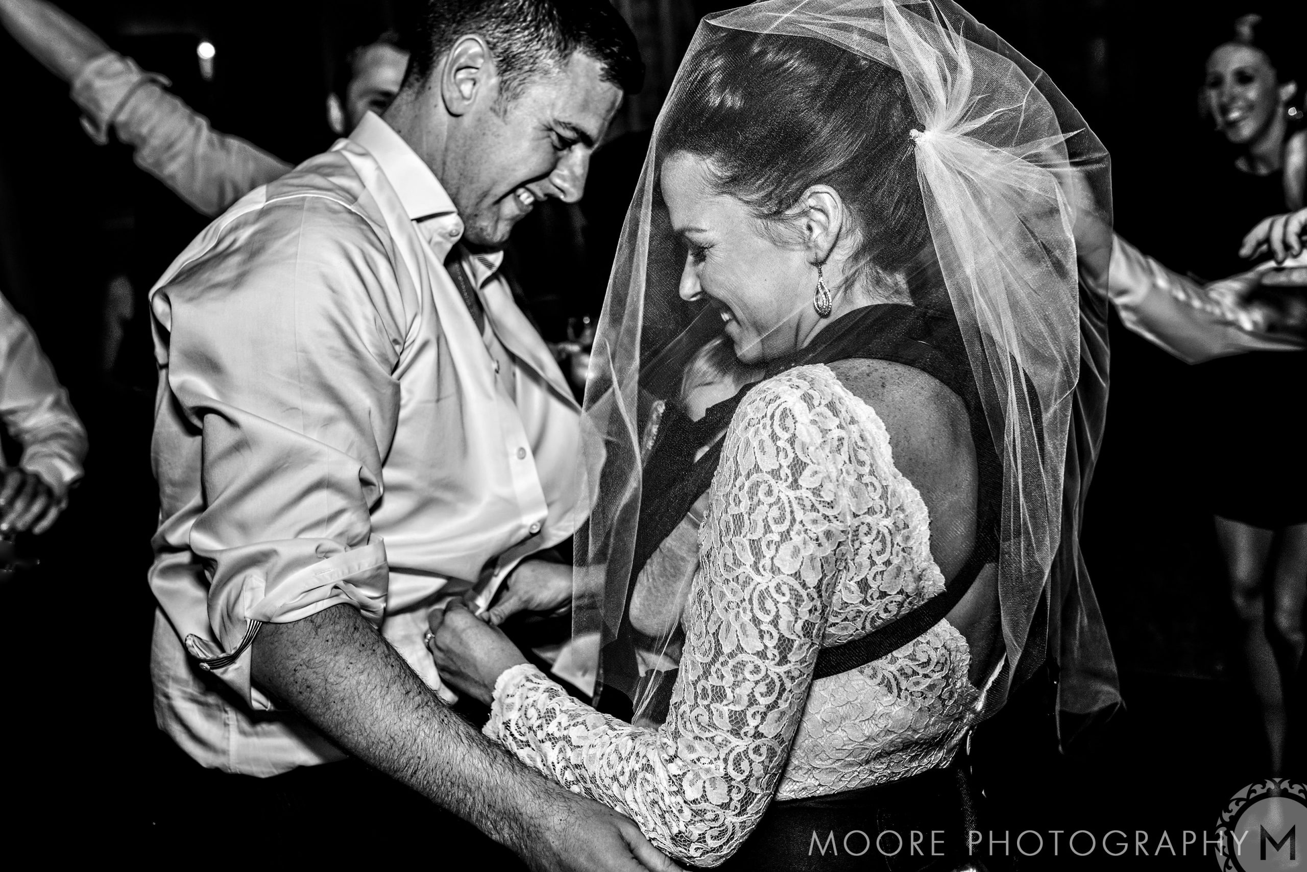 Black and white - Wedding reception