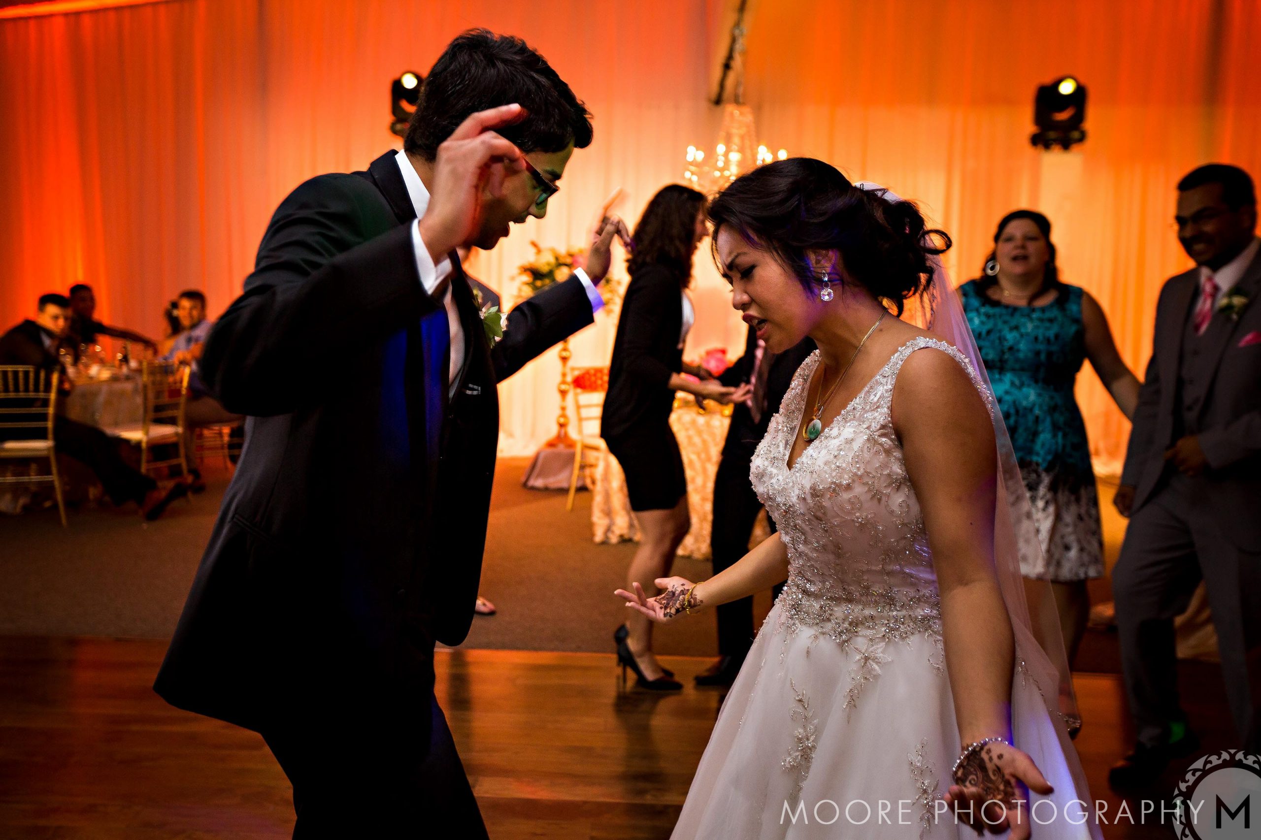 Wedding Dress - Wedding reception