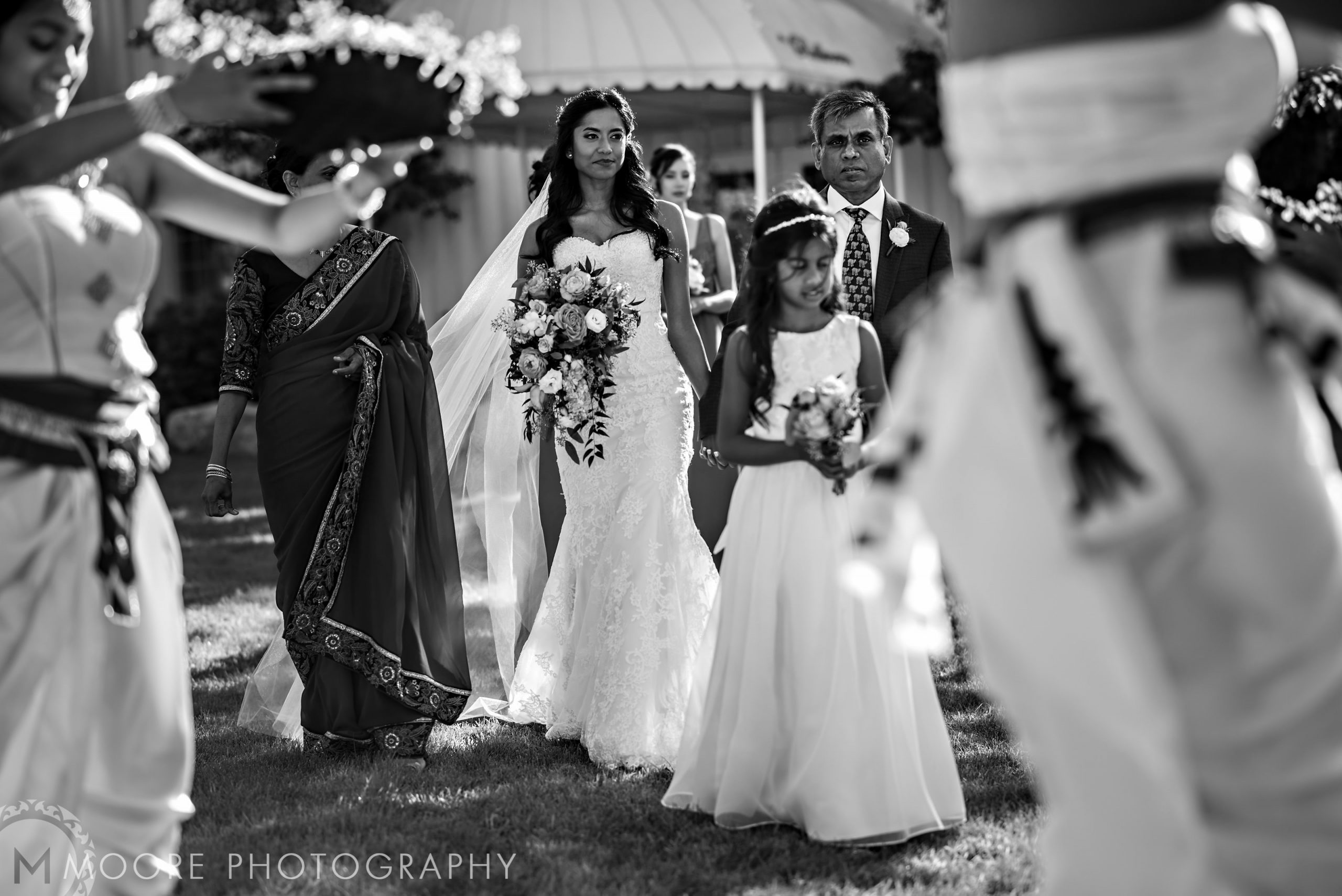 Black and white - Wedding Dress